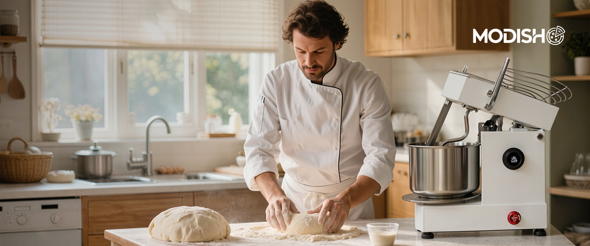 Quiet. Steady. Built for better dough.