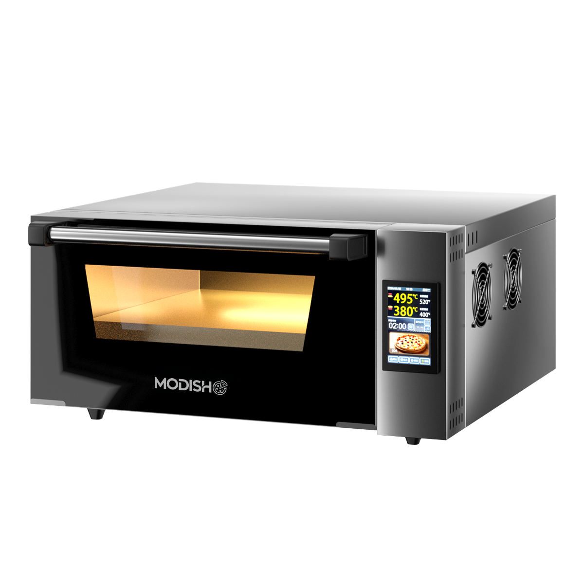 Commercial pizza oven